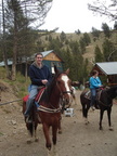 Saddle - Horseback Riding in Gallatin National Forest